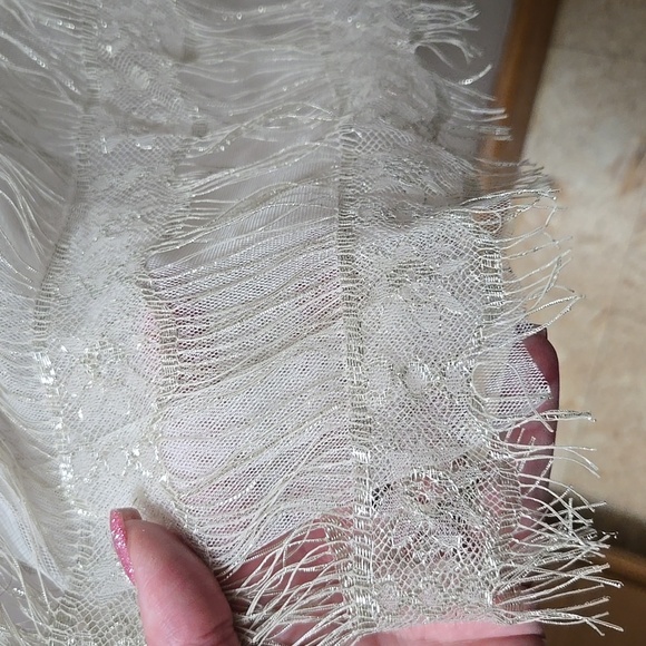 Victorias SECRET Womens Designer Collections Cream Lace Gold Camisole Small - Picture 6 of 9